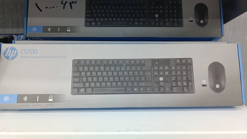 کیبورد hp مدل cs700 دانگل دار همراه با موس